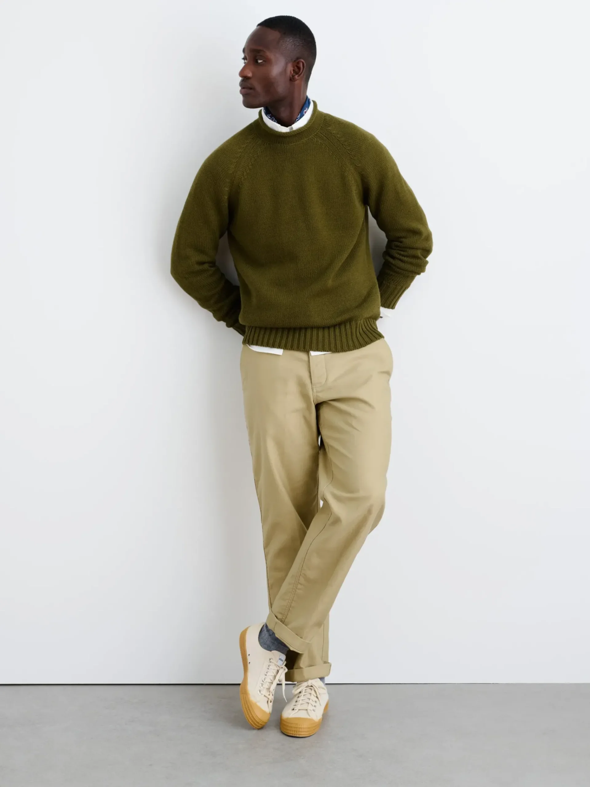 Fashion Alex Mill Alex Sweater Deep Olive