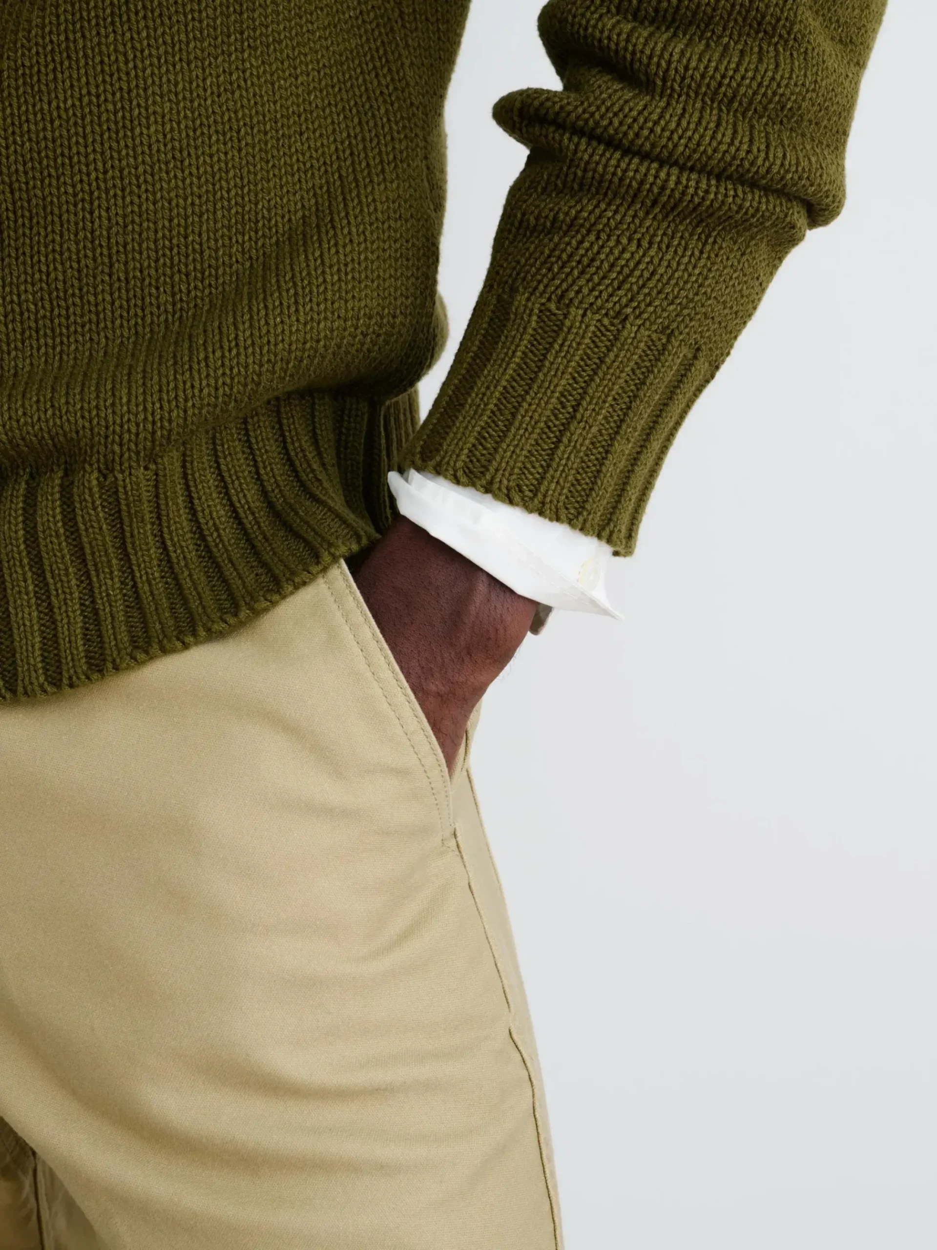 Fashion Alex Mill Alex Sweater Deep Olive