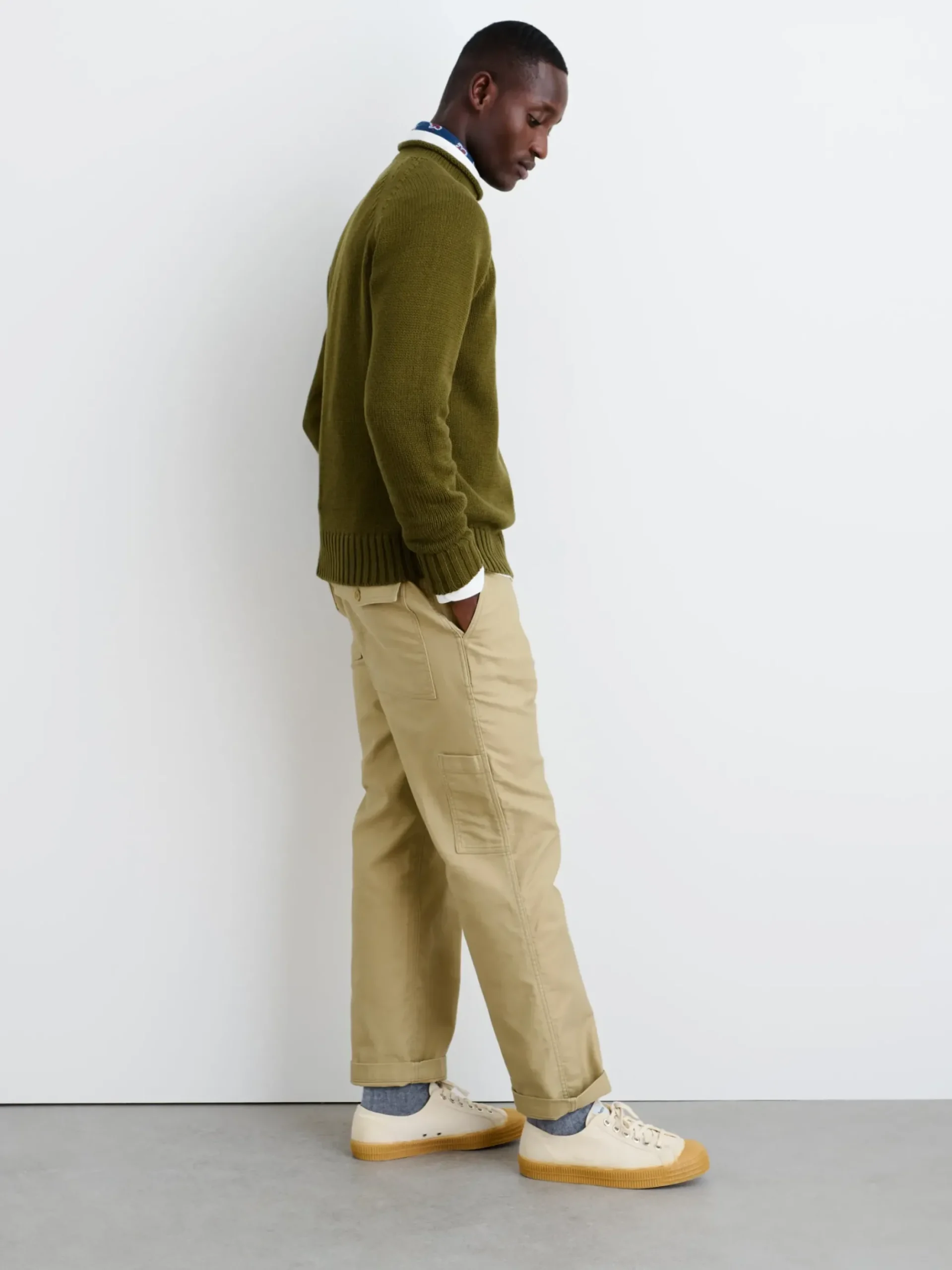 Fashion Alex Mill Alex Sweater Deep Olive