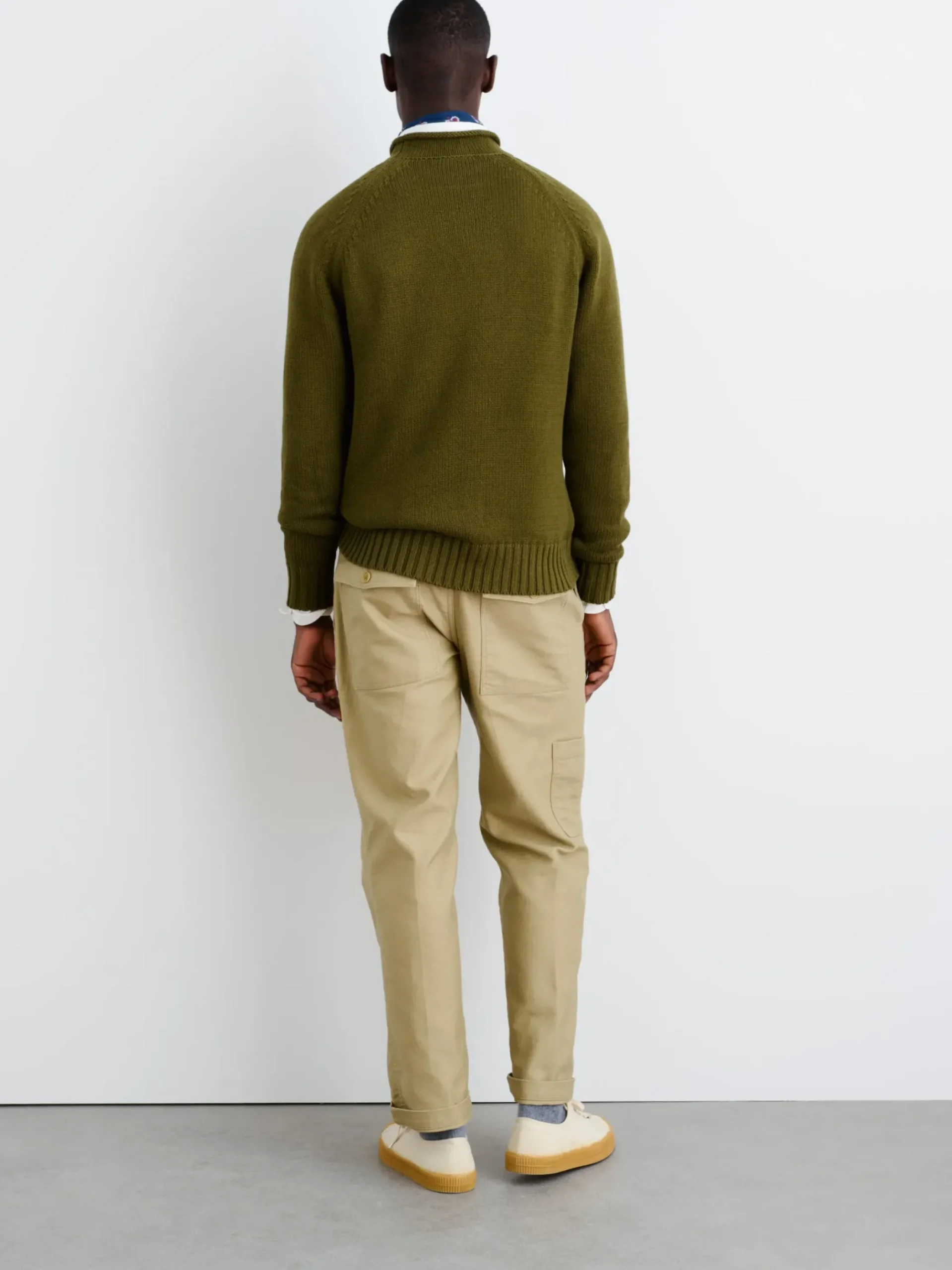 Fashion Alex Mill Alex Sweater Deep Olive