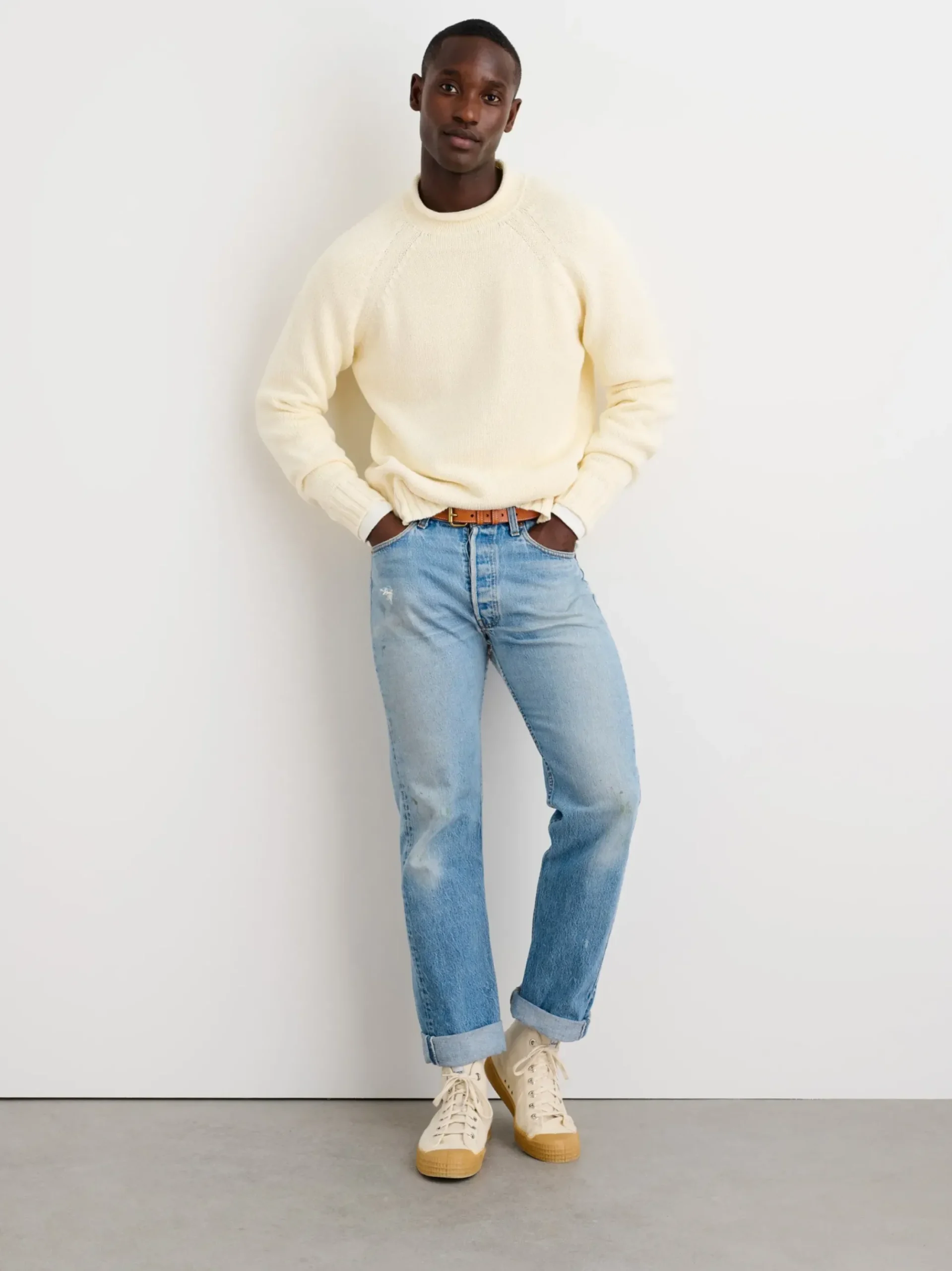 Discount Alex Mill Alex Sweater Ivory