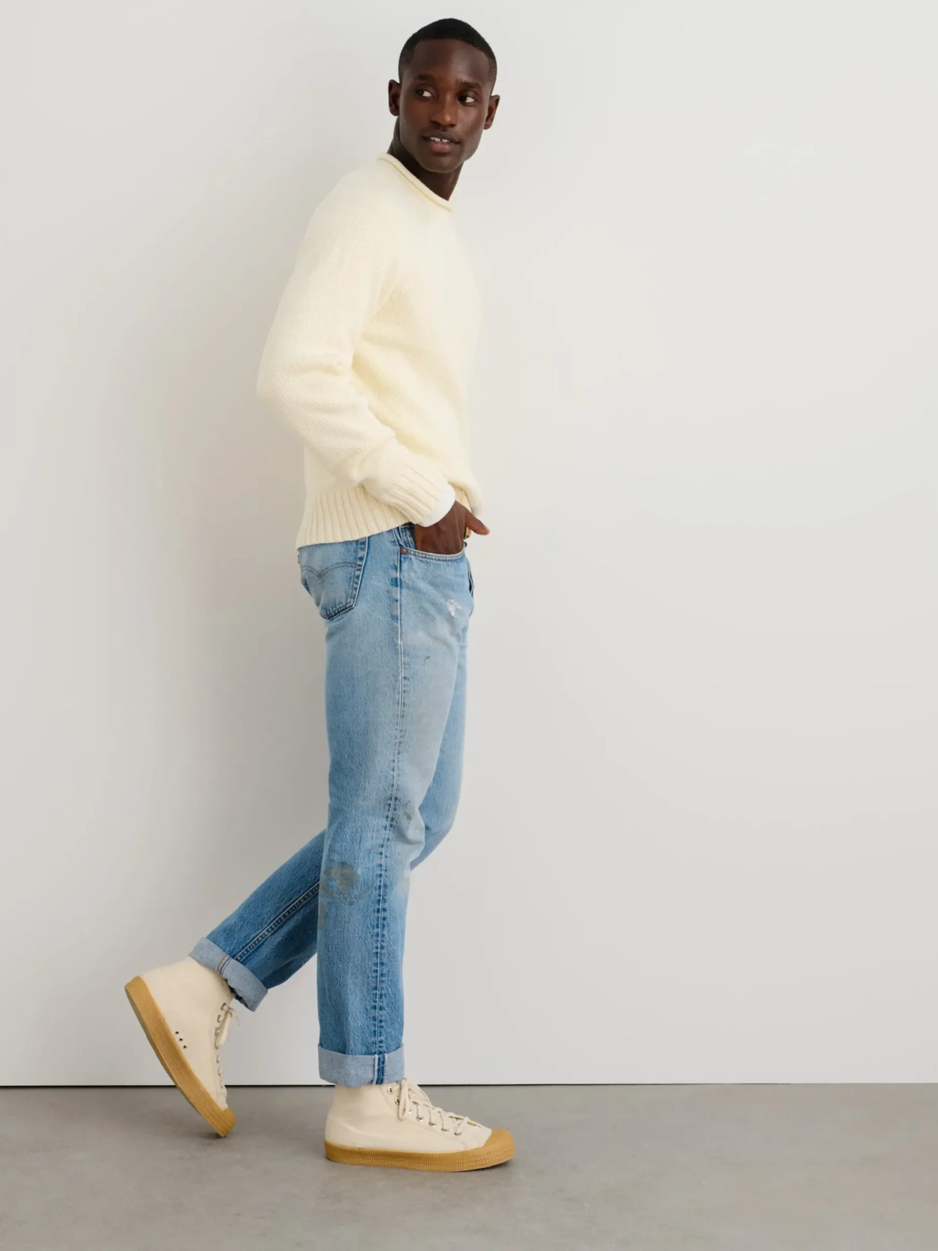 Discount Alex Mill Alex Sweater Ivory