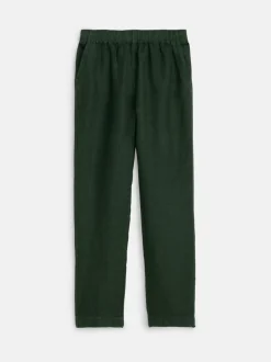 Sale Alex Mill Angelina Pant In Linen Pine Needle