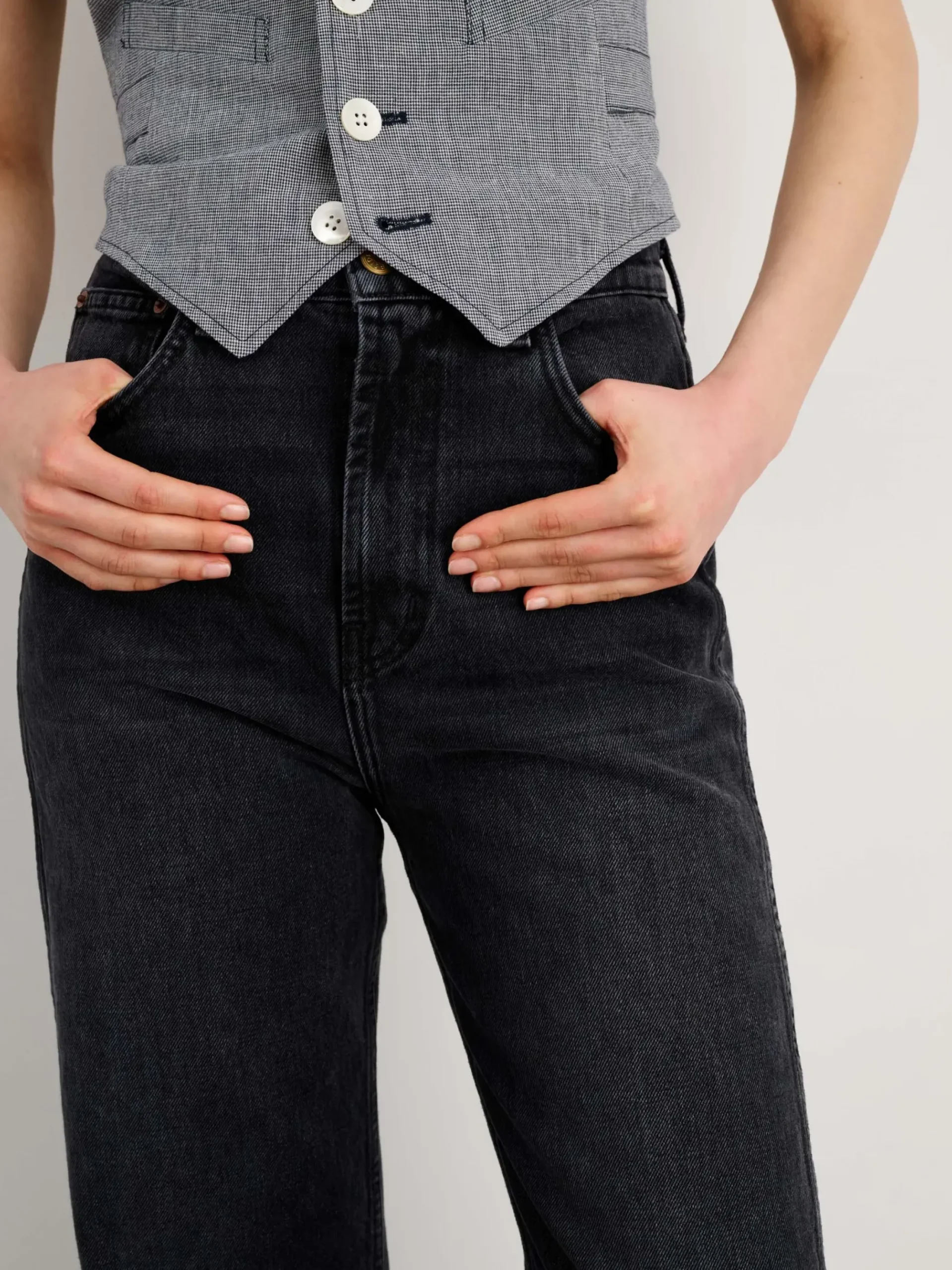 Online Alex Mill B Sides Plein Jean Still Black