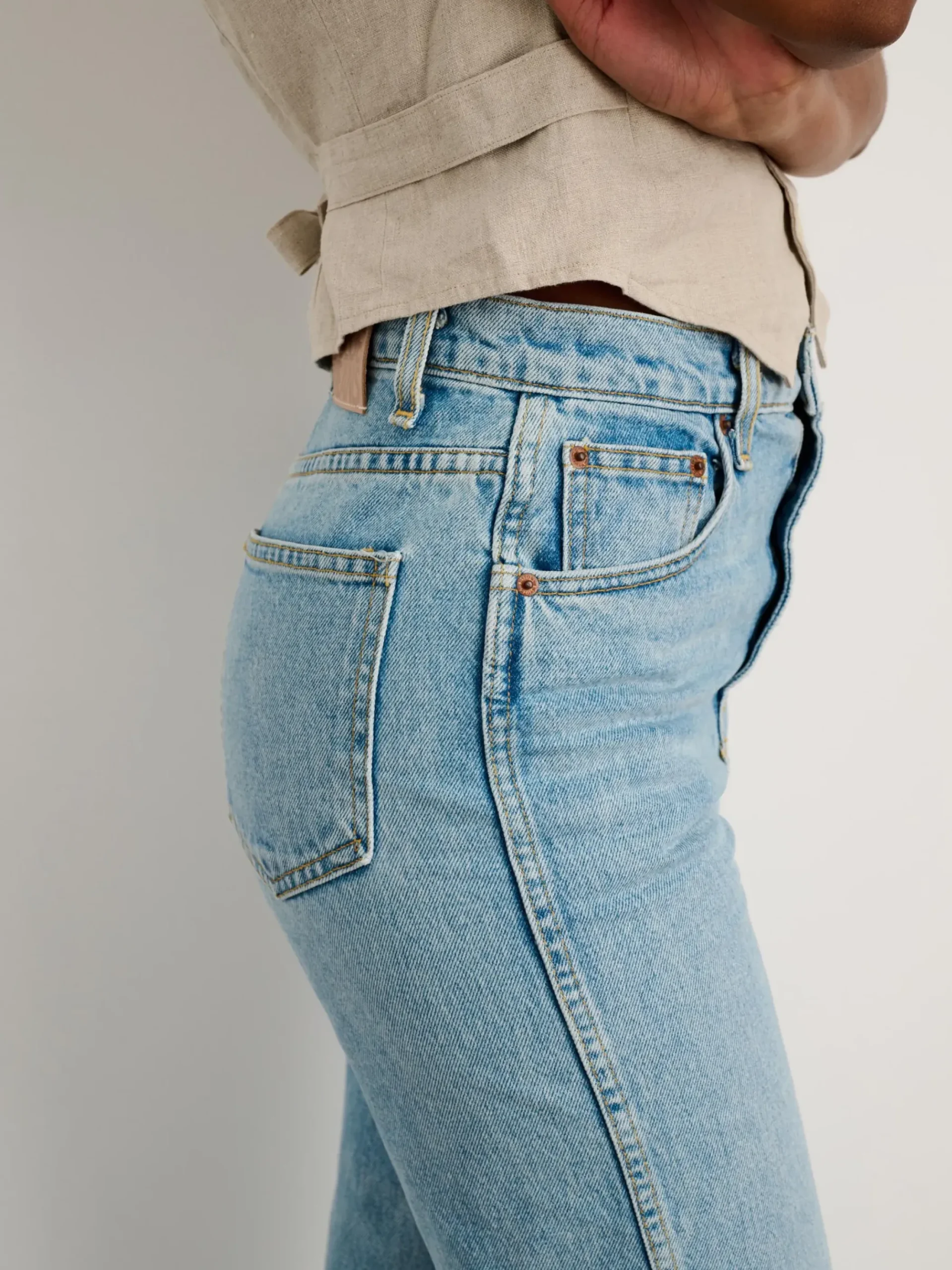 New Alex Mill B Sides Plein Jean Light Vintage