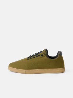Online Alex Mill Baabuk For Wool Sneakers Army Olive