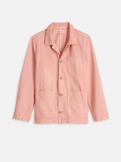 Outlet Alex Mill Botanical Dyed Britt Work Jacket Light Rose