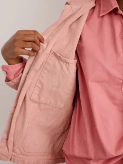 Outlet Alex Mill Botanical Dyed Britt Work Jacket Light Rose