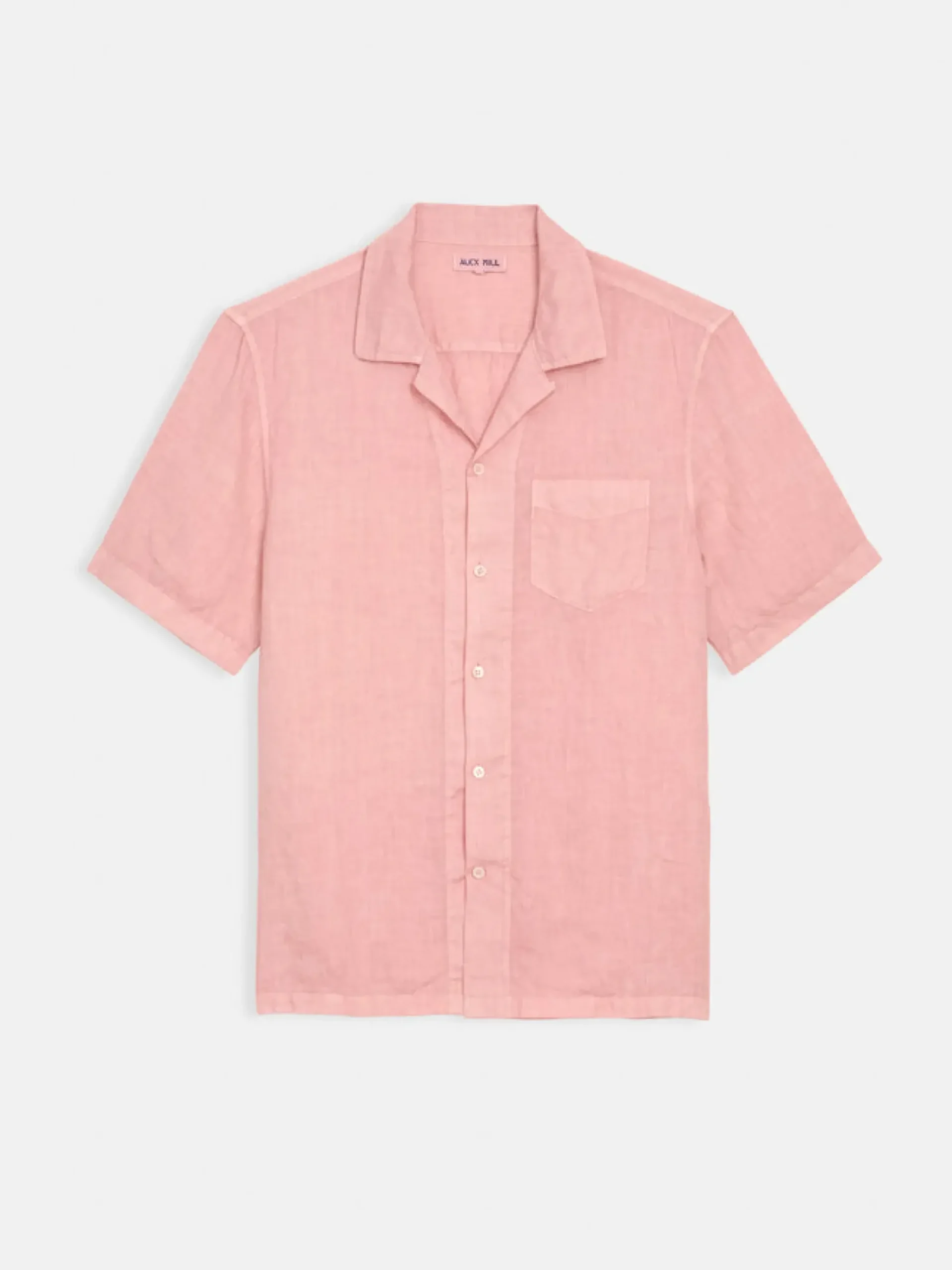 Fashion Alex Mill Botanical Dyed Camp Shirt In Linen