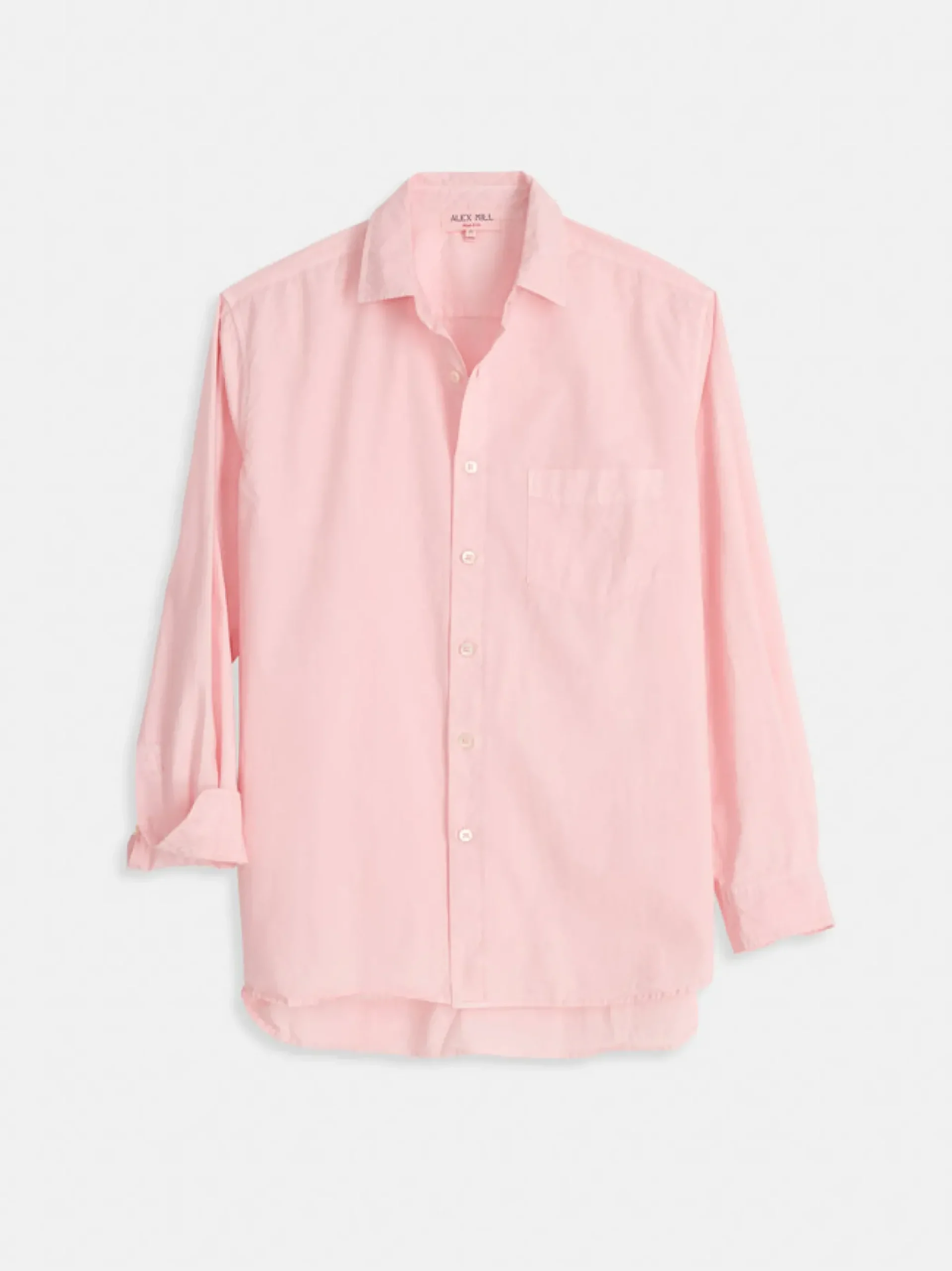 New Alex Mill Botanical Dyed Easy Shirt Light Rose