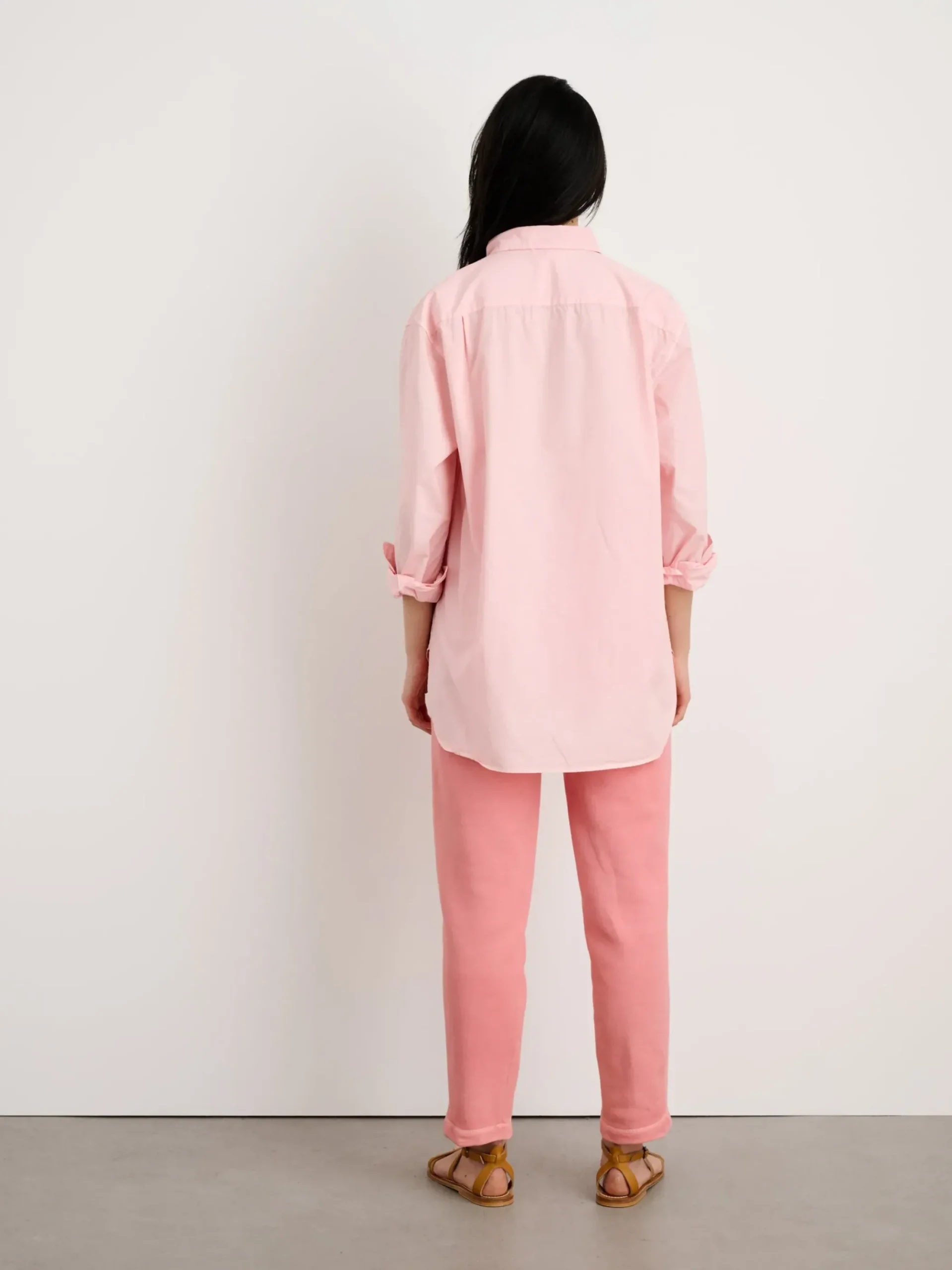 New Alex Mill Botanical Dyed Easy Shirt Light Rose
