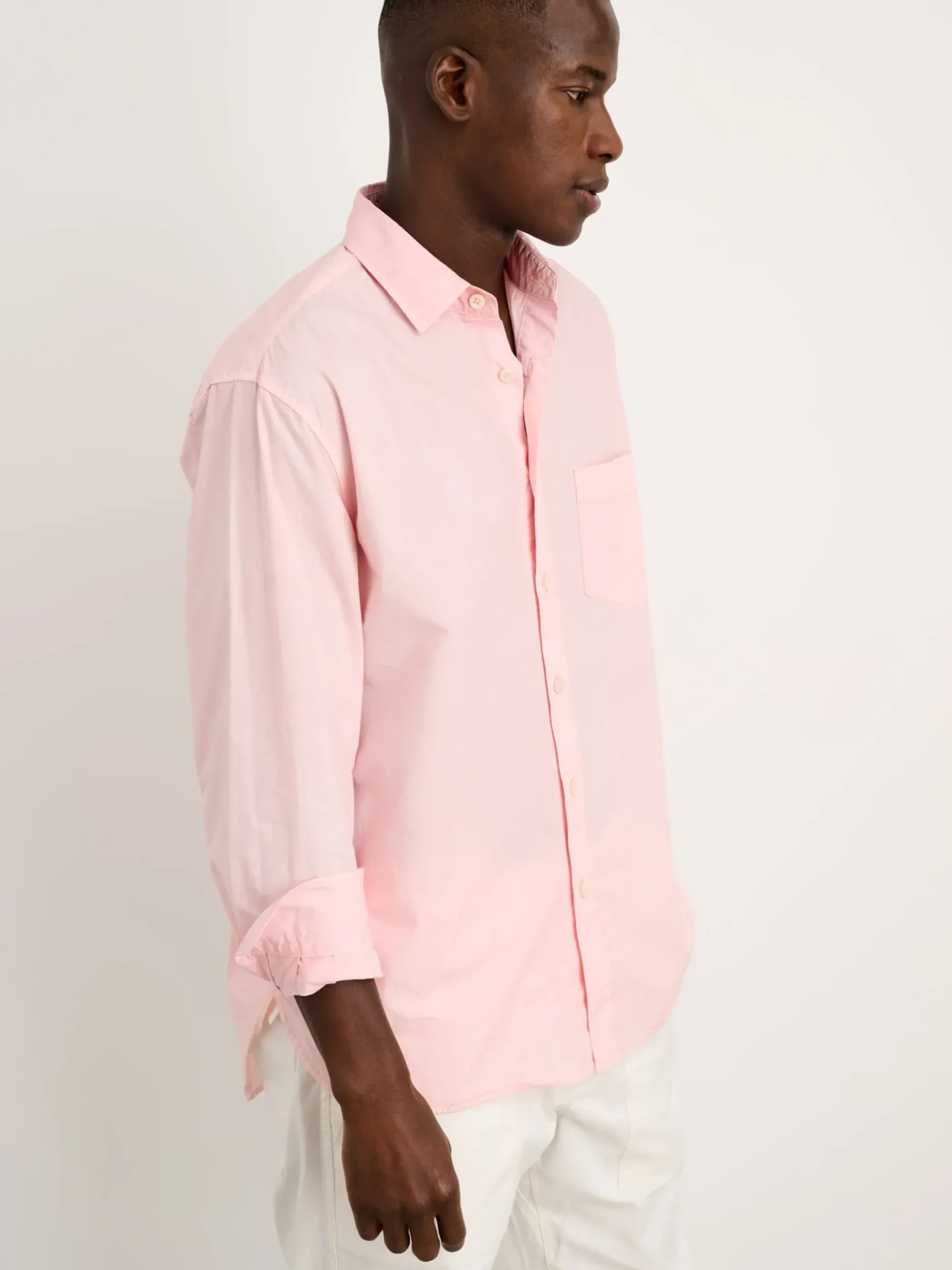 New Alex Mill Botanical Dyed Easy Shirt Light Rose