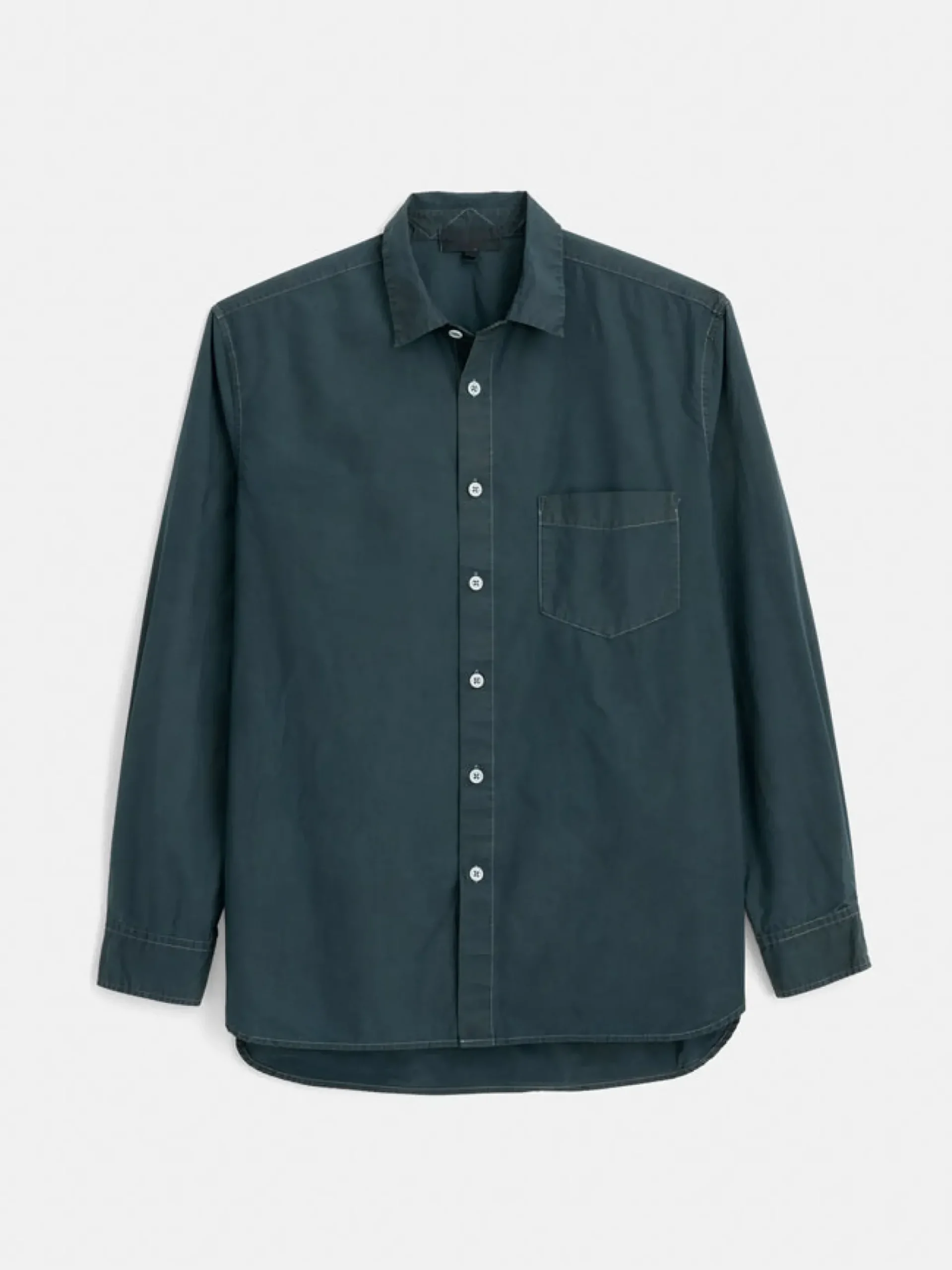 Online Alex Mill Botanical Dyed Easy Shirt Teal