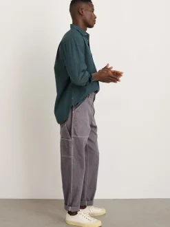 Online Alex Mill Botanical Dyed Easy Shirt Teal