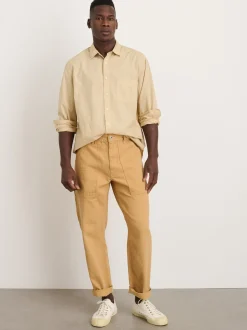 Fashion Alex Mill Botanical Dyed Painter Pant In Recycled Denim