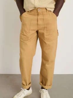 Fashion Alex Mill Botanical Dyed Painter Pant In Recycled Denim