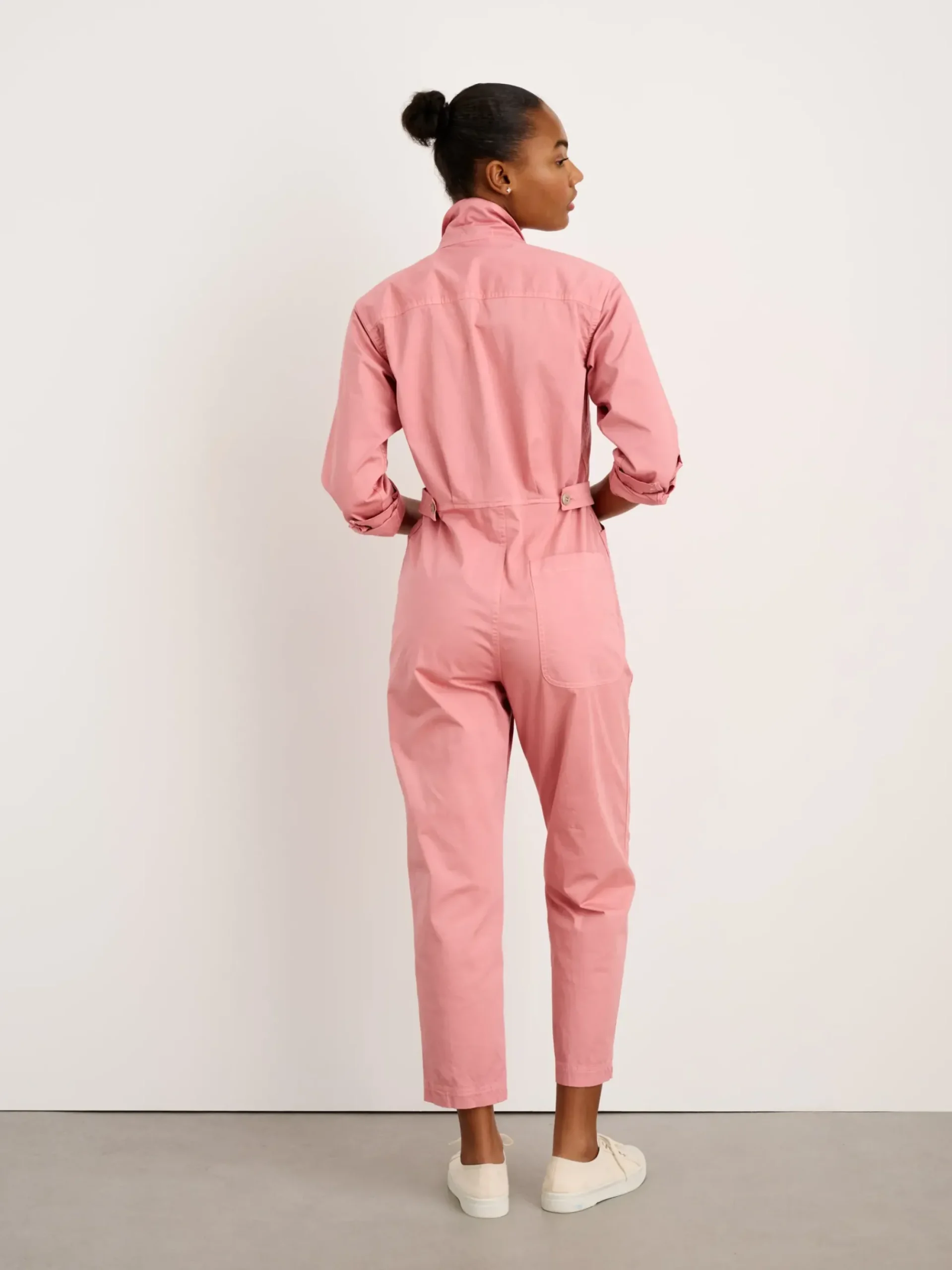 Sale Alex Mill Botanical Dyed Standard Jumpsuit Watermelon