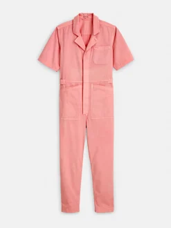 Best Alex Mill Botanical Dyed Standard Short Sleeve Jumpsuit