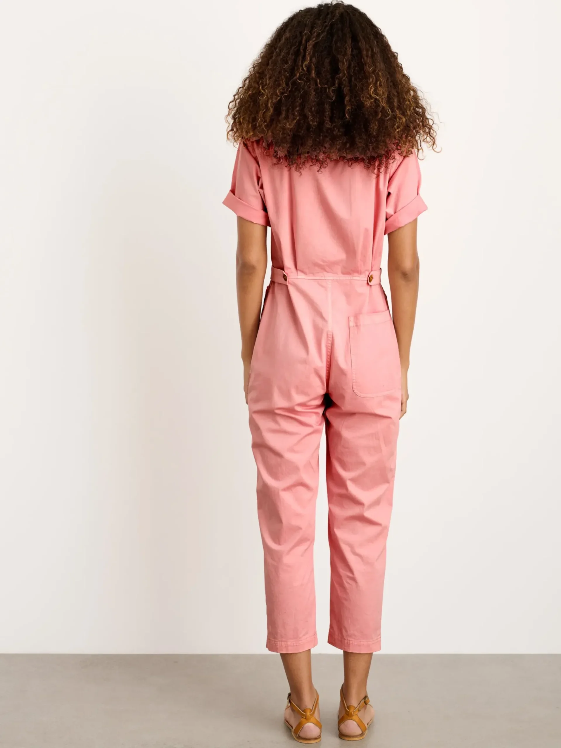 Best Alex Mill Botanical Dyed Standard Short Sleeve Jumpsuit