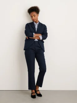 Online Alex Mill Boy Blazer In Cotton Linen Dark Navy