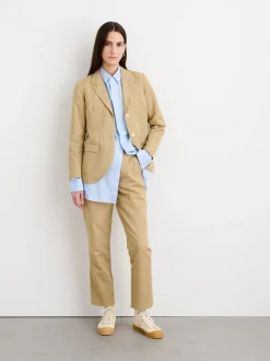 Fashion Alex Mill Boy Blazer In Cotton Linen Vintage Khaki