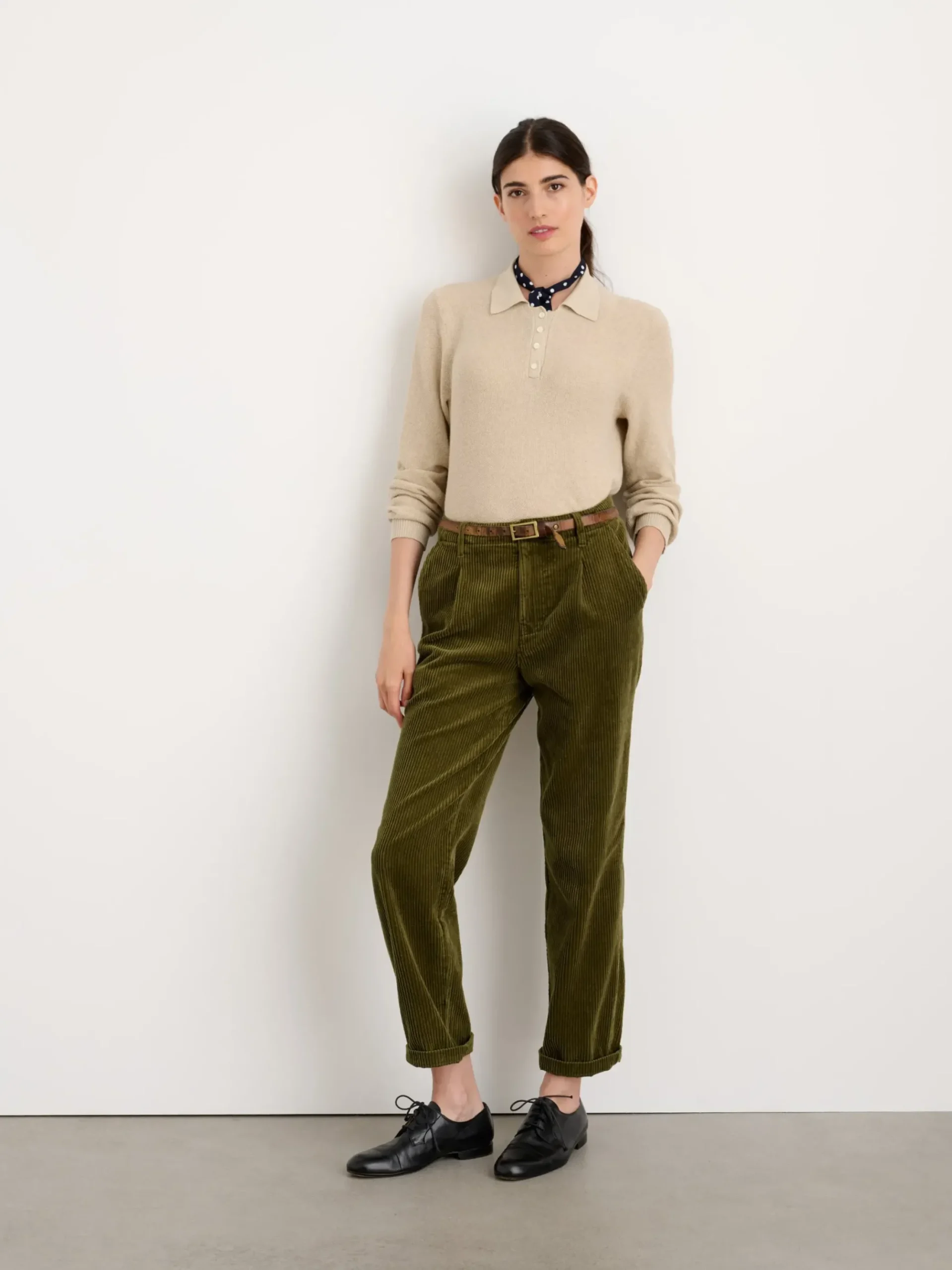 Sale Alex Mill Boy Pant In Rugged Corduroy Dark Olive