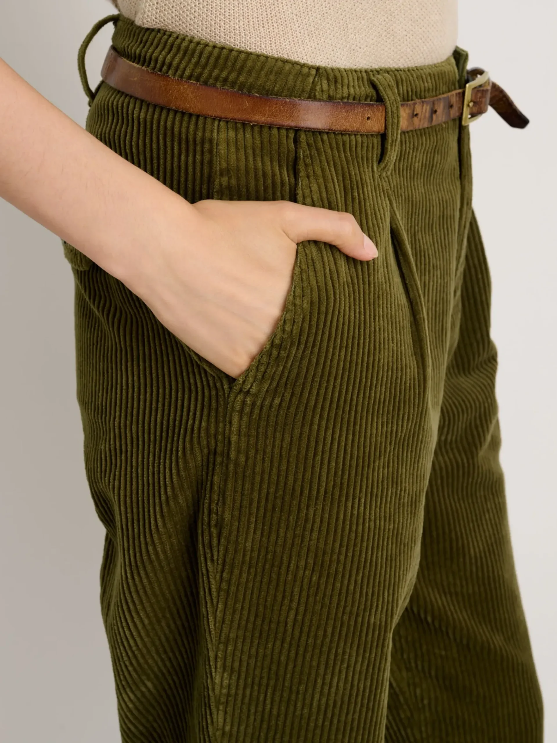 Sale Alex Mill Boy Pant In Rugged Corduroy Dark Olive