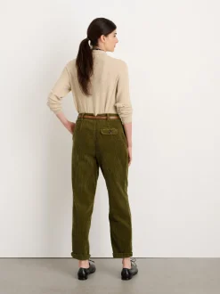 Sale Alex Mill Boy Pant In Rugged Corduroy Dark Olive