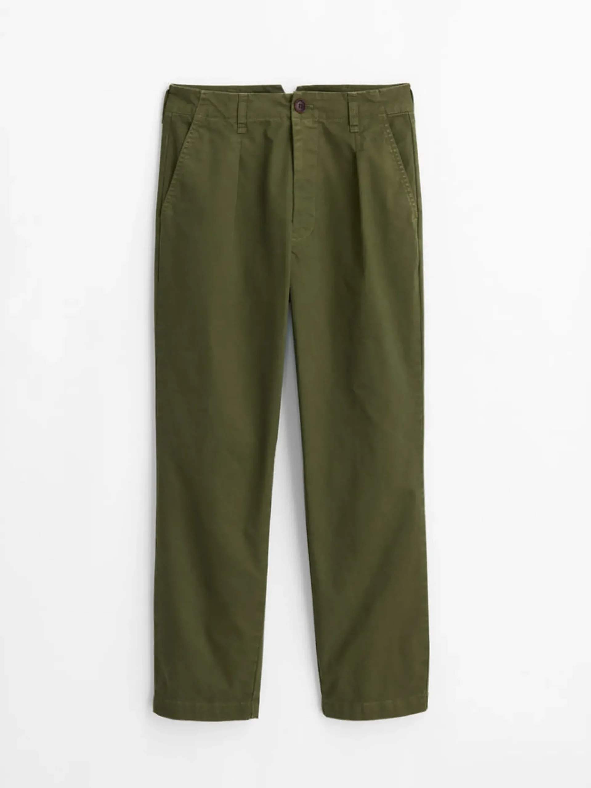 Online Alex Mill Boy Pleated Chino Deep Olive