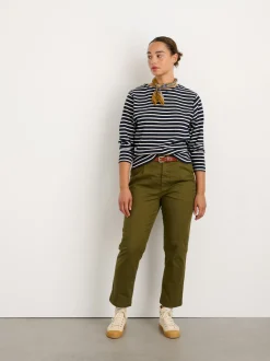 Online Alex Mill Boy Pleated Chino Deep Olive