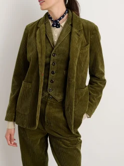 Clearance Alex Mill Boyish Blazer In Rugged Corduroy Dark Olive