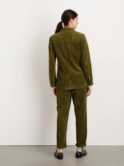 Clearance Alex Mill Boyish Blazer In Rugged Corduroy Dark Olive