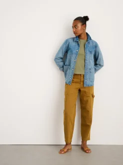 New Alex Mill Britt Work Jacket In Denim