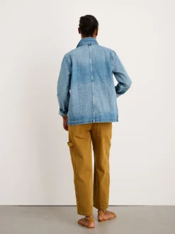 New Alex Mill Britt Work Jacket In Denim