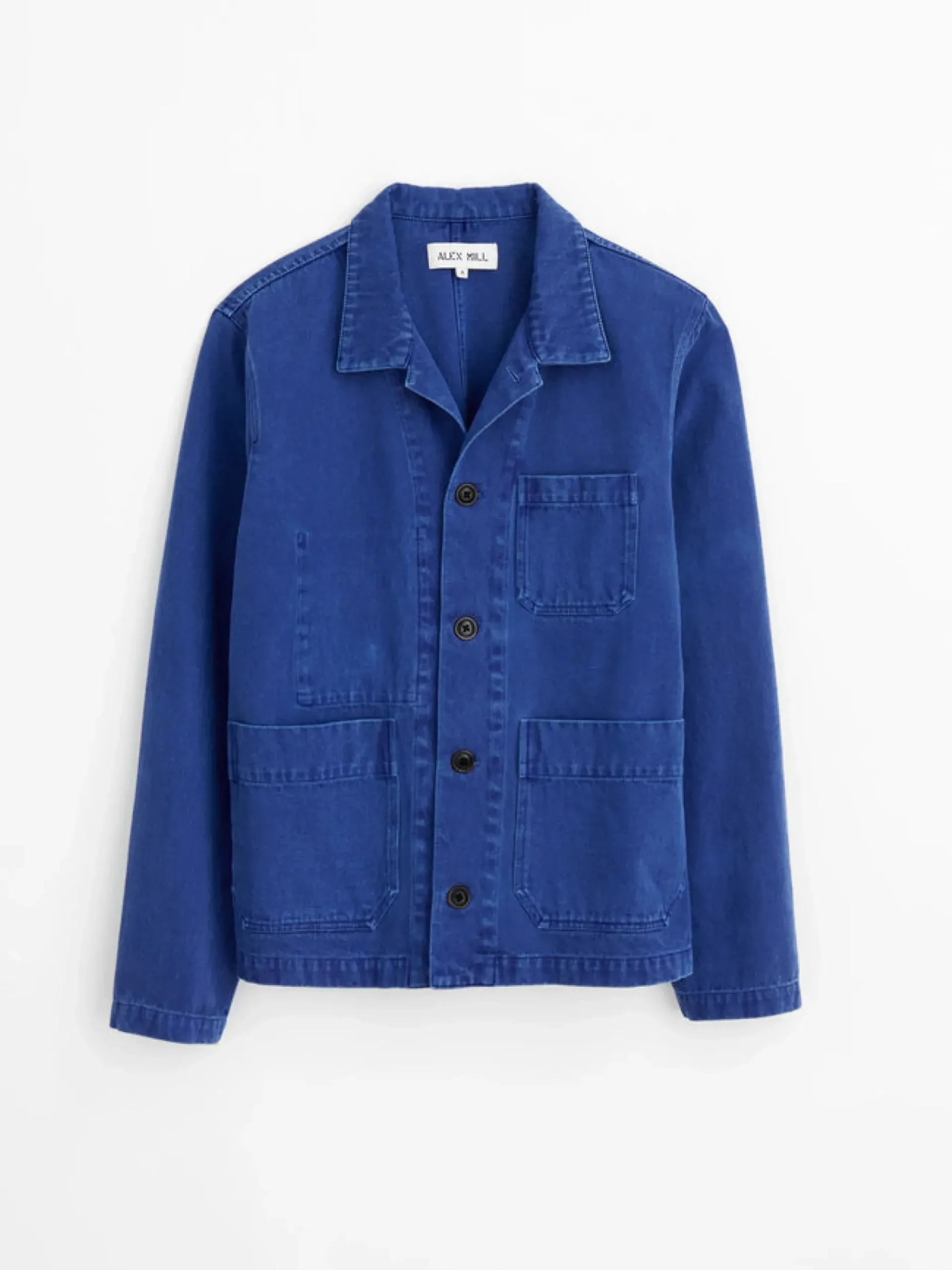 Best Alex Mill Britt Work Jacket In Recycled Denim Cobalt