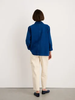Best Alex Mill Britt Work Jacket In Recycled Denim Cobalt