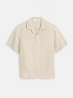 Hot Alex Mill Camp Shirt In Flax Linen