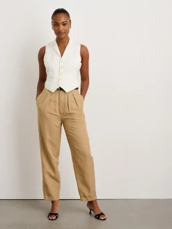 Outlet Alex Mill Double Pleat Pant In Twill Vintage Khaki