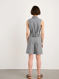 Online Alex Mill Drill Shorts In Houndstooth