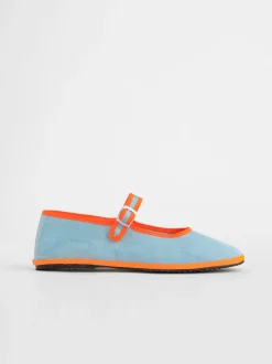 Hot Alex Mill Drogheria Crivellini Mary Janes Sky Moire