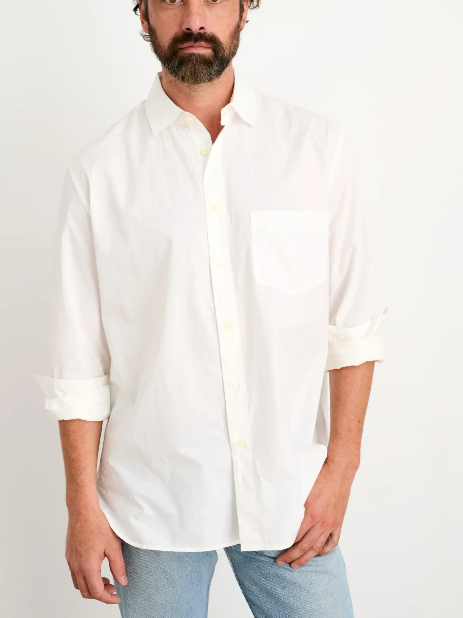 Best Alex Mill Easy Shirt In Paper Poplin White