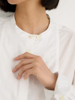 Sale Alex Mill Eloise Bib Shirt In Solid