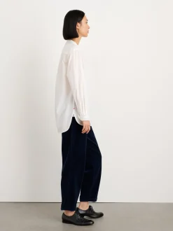 Sale Alex Mill Eloise Bib Shirt In Solid