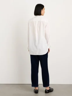 Sale Alex Mill Eloise Bib Shirt In Solid