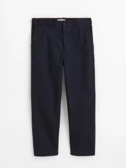 Online Alex Mill Flat Front Pant In Chino (Long Inseam) Dark Navy