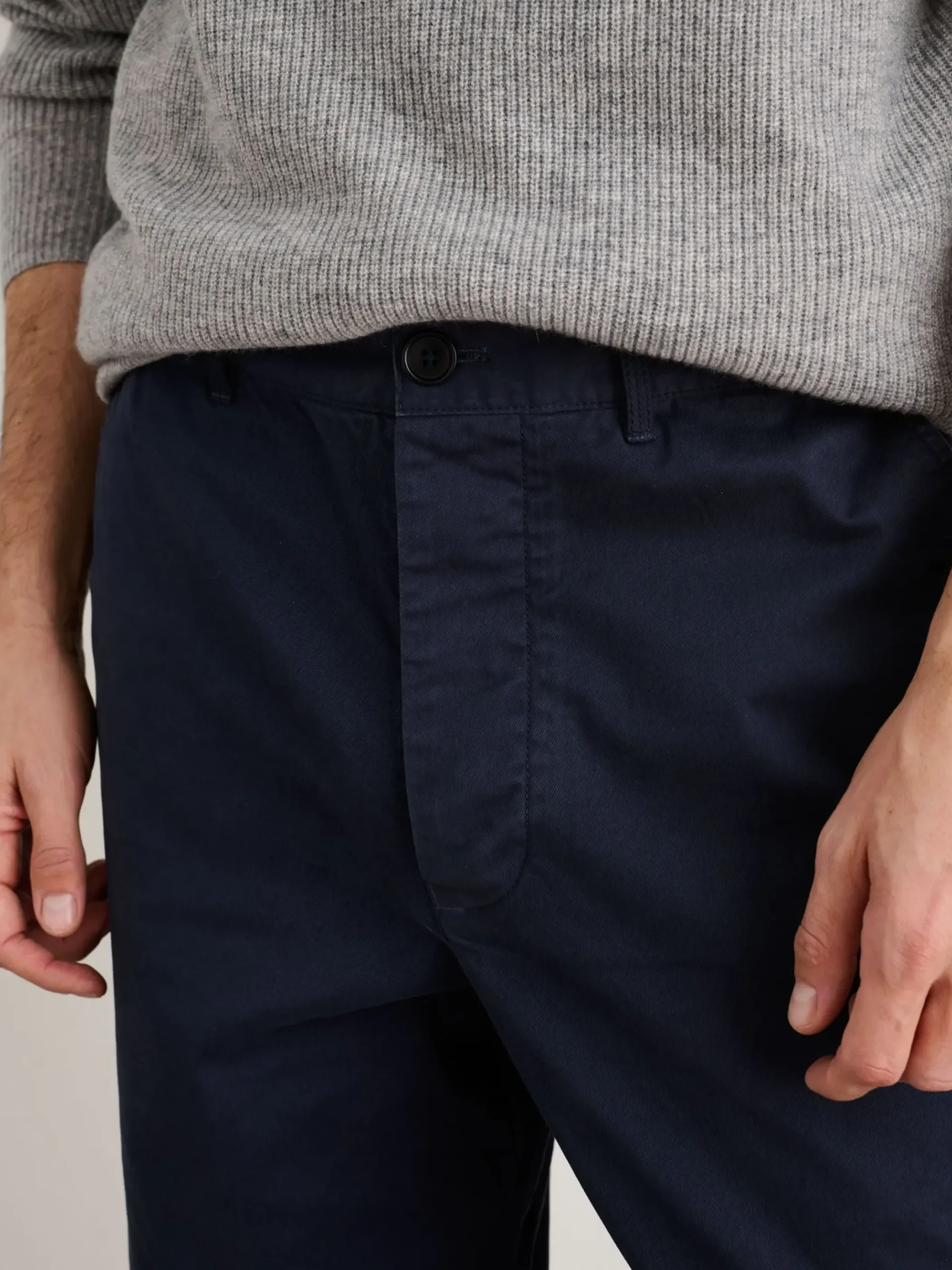 Online Alex Mill Flat Front Pant In Chino (Long Inseam) Dark Navy