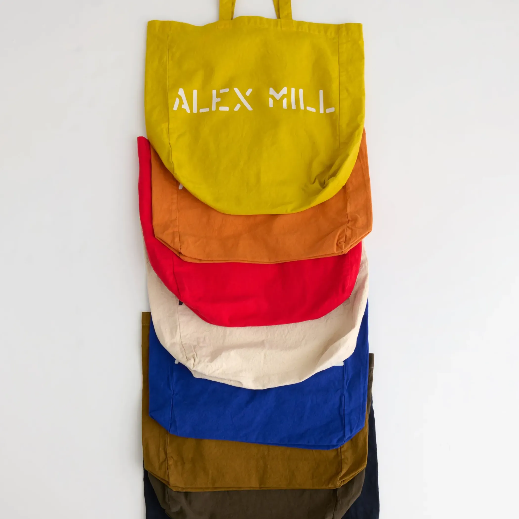 Discount Alex Mill Garment Dyed Tote Red