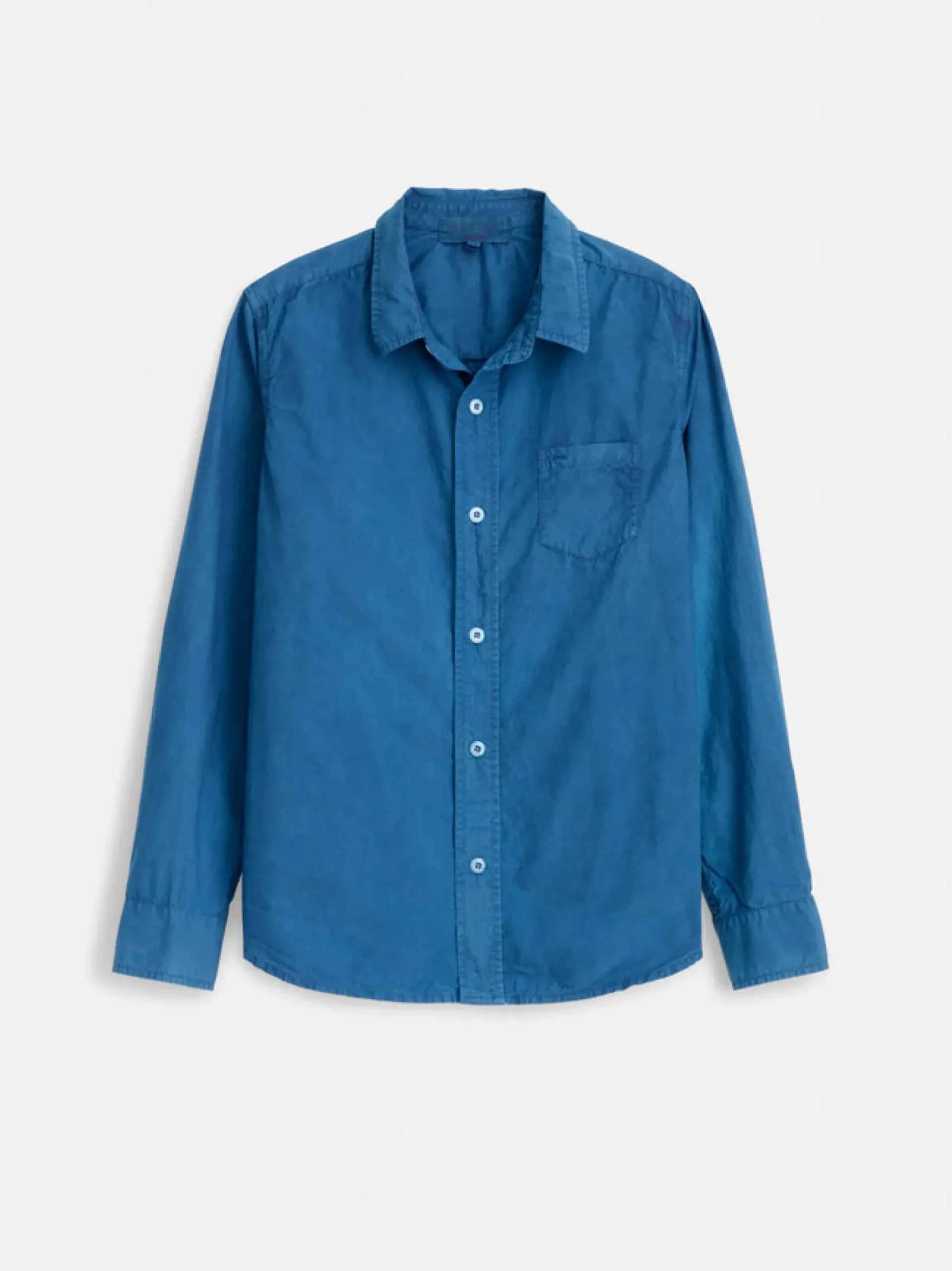 Discount Alex Mill Indigo Dyed Bobby Shirt In Paper Poplin