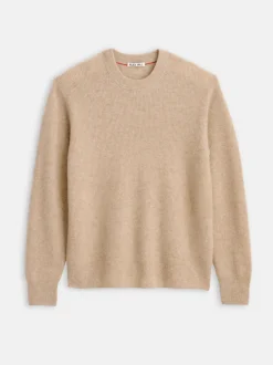 New Alex Mill Jordan Sweater In Lightweight Cashmere Stone