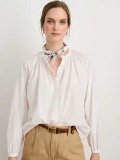 Fashion Alex Mill Katherine Shirt In Cotton Voile White